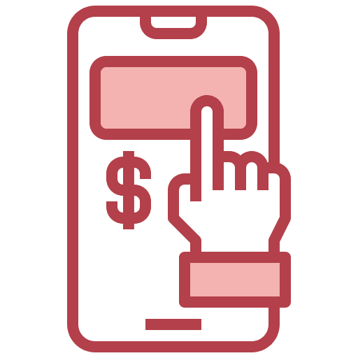 Online payment banking digital money payment icon Online payment banking digital money payment icon