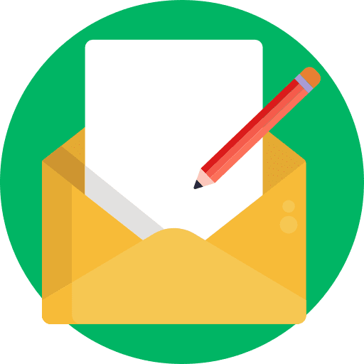 Letter letter write mail icon Letter letter write mail icon