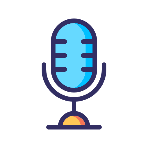 Voice voice microphone podcast icon Voice voice microphone podcast icon