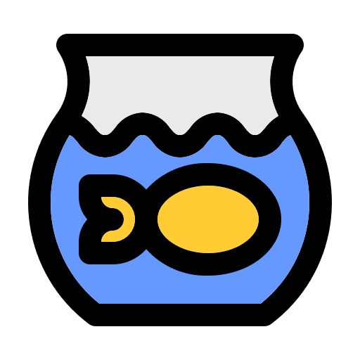 Aquarium animal fish fish tank icon