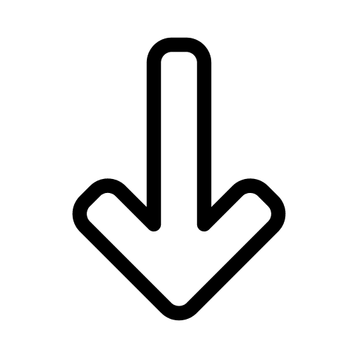 Arrow down down arrow download direction icon