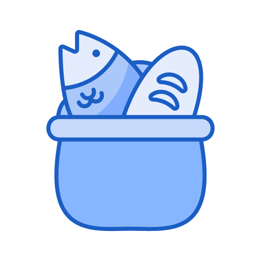 Bible event religion food fish icon Bible event religion food fish icon