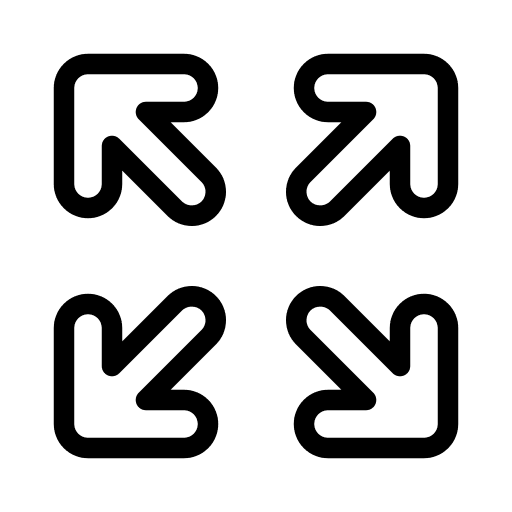 Full screen multimedia option scalable screen icon Full screen multimedia option scalable screen icon