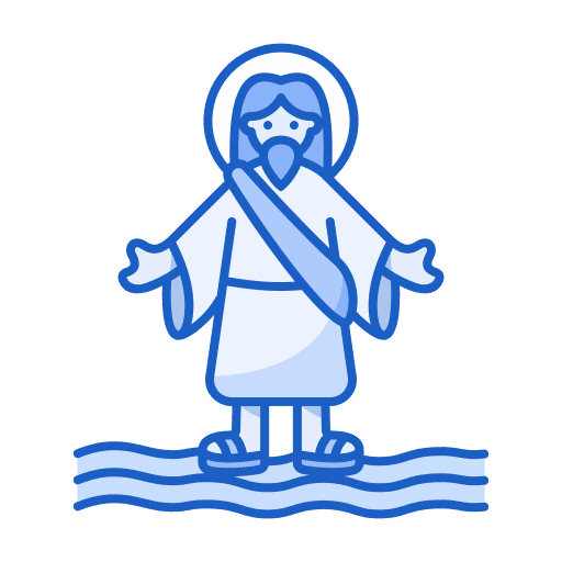 Jesus jesus miracle bible event icon