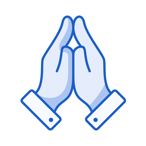 Pray hand hands and gestures cultures icon Pray hand hands and gestures cultures icon