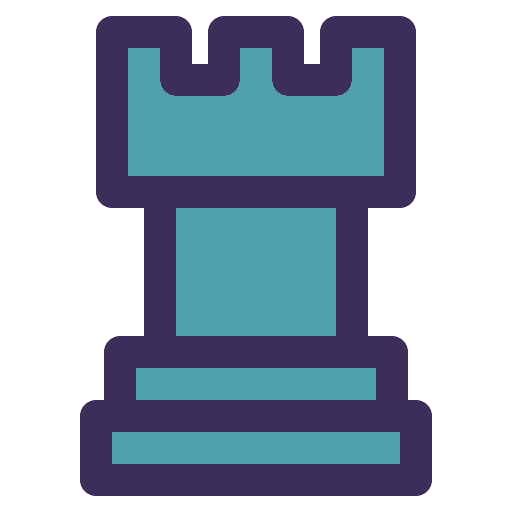 Chess routine activities hobbies icon