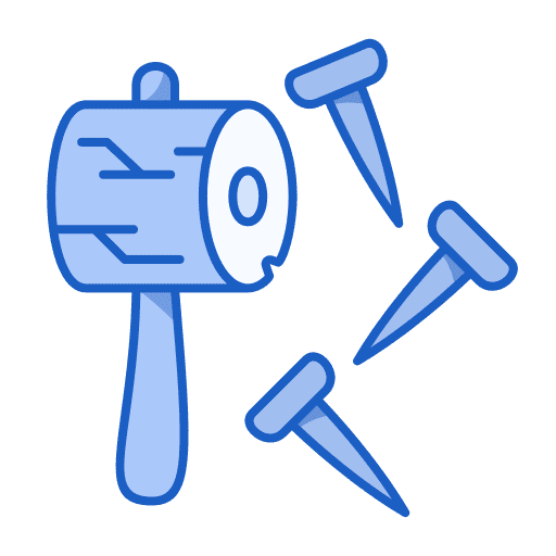 Hammer construction and tools carpenter hammer icon Hammer construction and tools carpenter hammer icon
