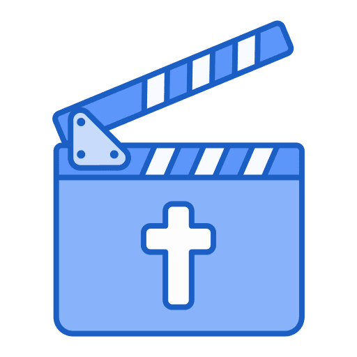Movie christianity movie cinema icon Movie christianity movie cinema icon