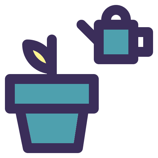 Gardening hobbies and free time hobby routine icon Gardening hobbies and free time hobby routine icon