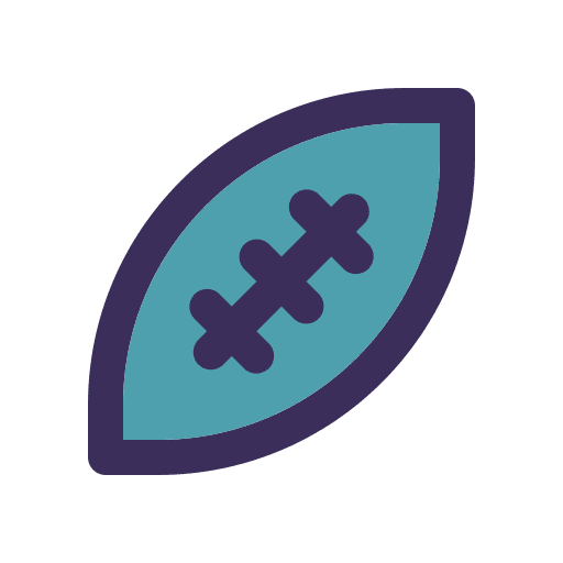 Rugby ball activities interest free time icon Rugby ball activities interest free time icon