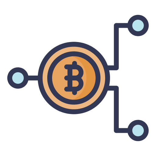 Double spending coin double spending business and finance icon Double spending coin double spending business and finance icon