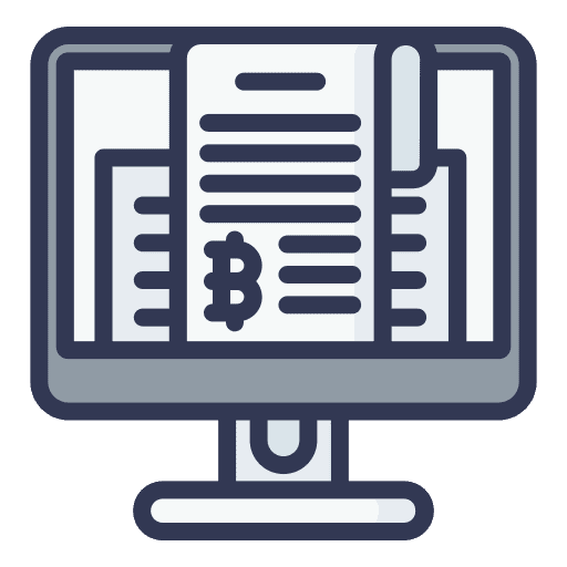 News stock stock market bitcoin icon News stock stock market bitcoin icon
