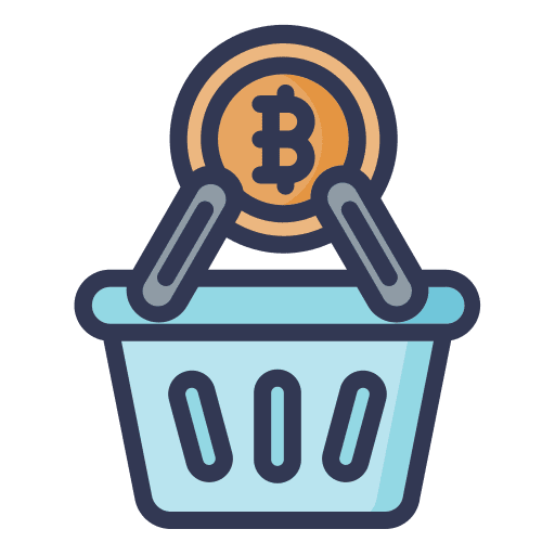 Shop commercial coin bitcoin icon Shop commercial coin bitcoin icon