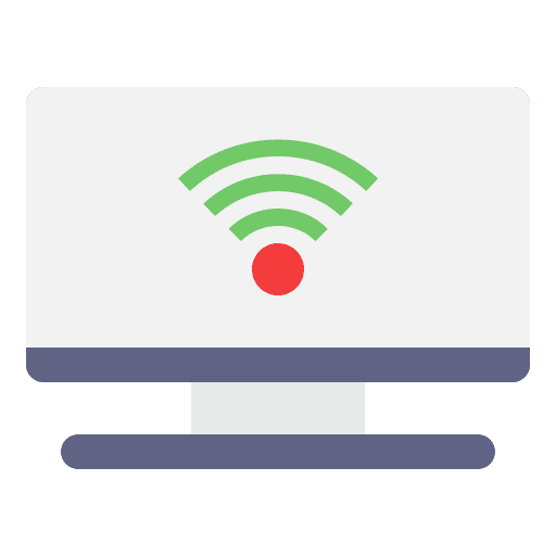Smart tv smart house smart tv wifi connection icon Smart tv smart house smart tv wifi connection icon