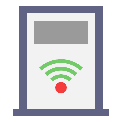 Smart door security wifi connection smart lock icon Smart door security wifi connection smart lock icon