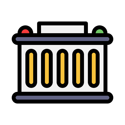 Battery electricity power charge icon Battery electricity power charge icon