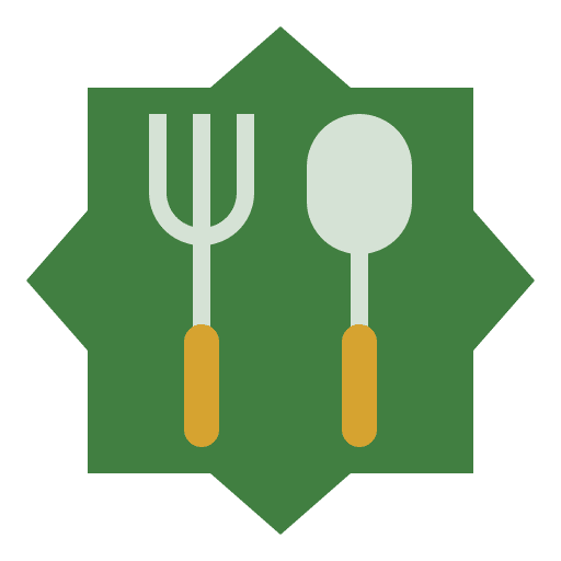 Food and restaurant fork dine kitchen icon