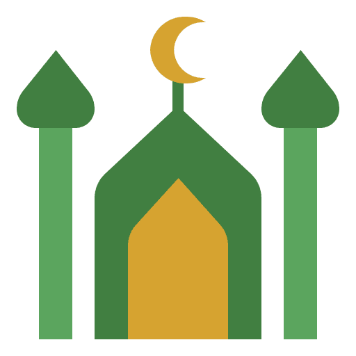 Mosque architecture and city building faithful icon Mosque architecture and city building faithful icon