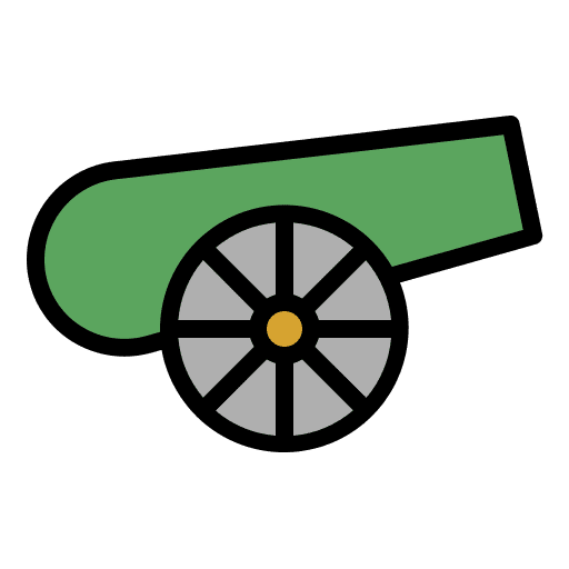 Cannon celebration artillery miscellaneous icon