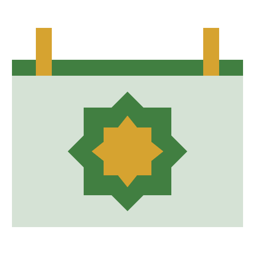 Event eid mubarak islamic time and date icon Event eid mubarak islamic time and date icon