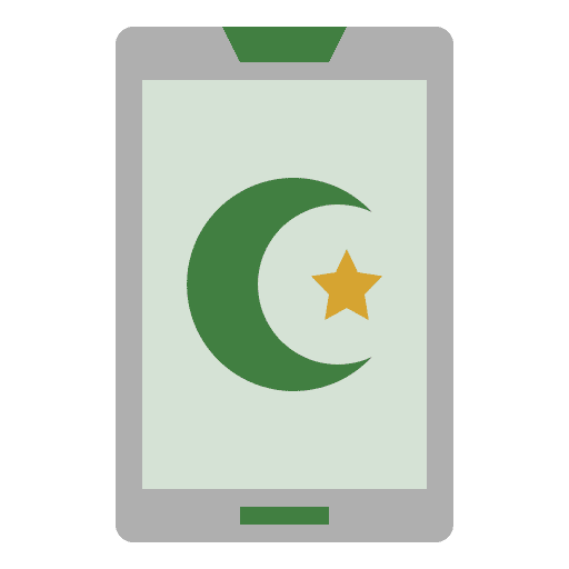 Phone electronics pray cultures icon Phone electronics pray cultures icon