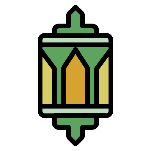 Lantern arabic illumination arab icon Lantern arabic illumination arab icon