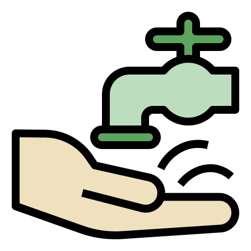 Washing hand ablution cultures muslim icon Washing hand ablution cultures muslim icon