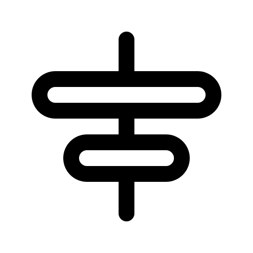 Center align center alignment center align object alignment icon