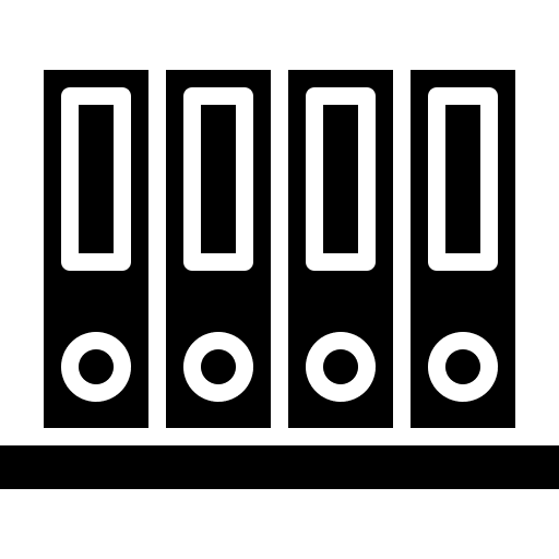 Archives documents folder files and folders icon