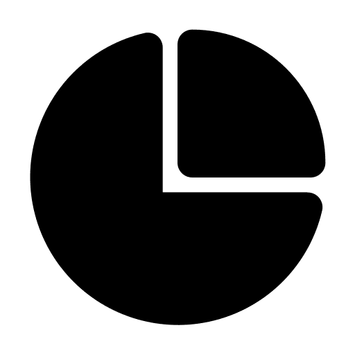Statistic investment graph diagram icon