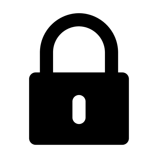 Lock password security locked icon Lock password security locked icon