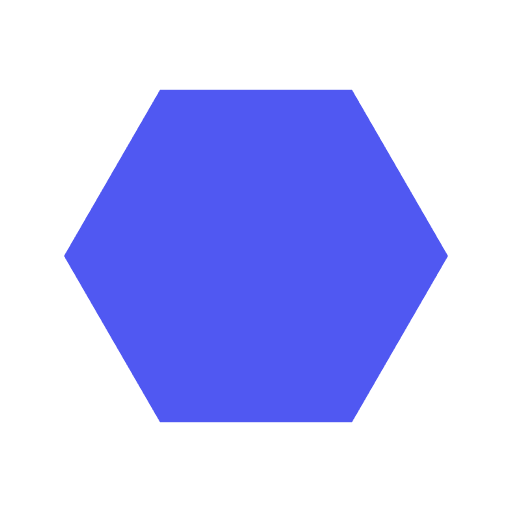 Polygon geometry shapes and symbols polygonal icon