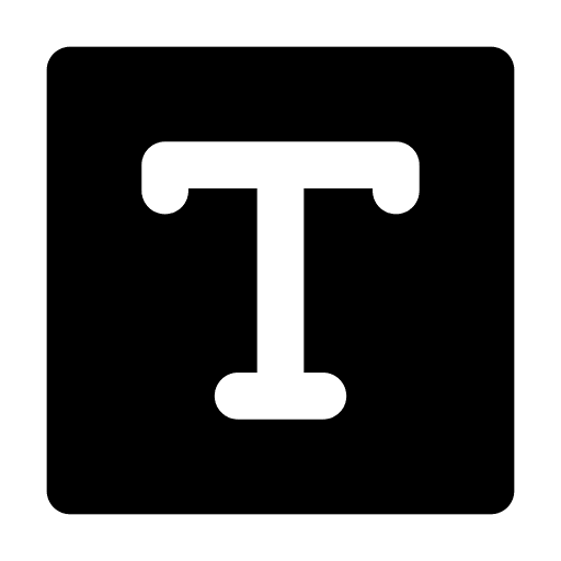 Type type format design icon Type type format design icon