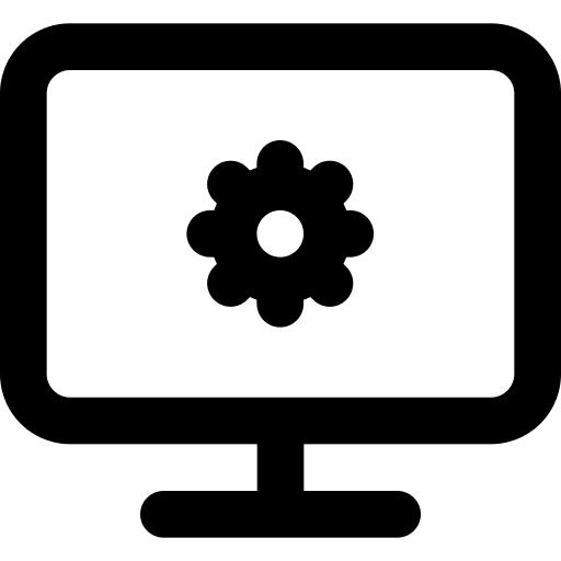Program web programming ui monitor icon