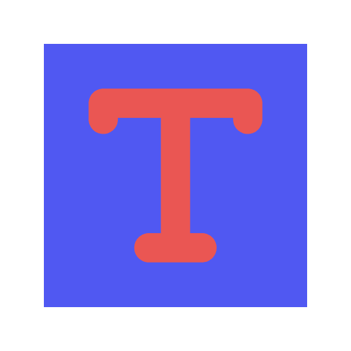 Type format design text editor icon Type format design text editor icon