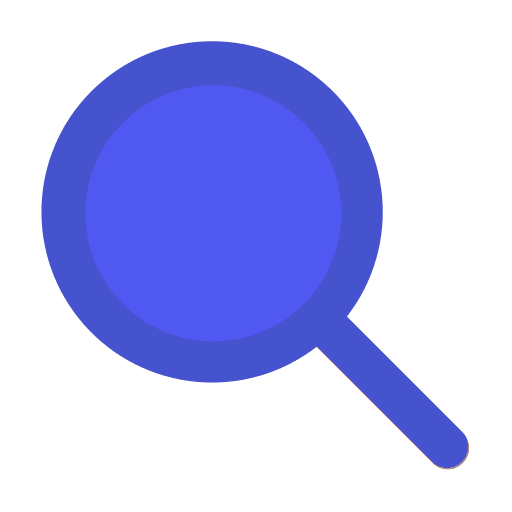 Search lens loupe magnifying glass icon