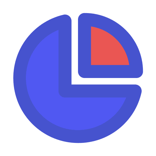 Statistic statistics graph business and finance icon
