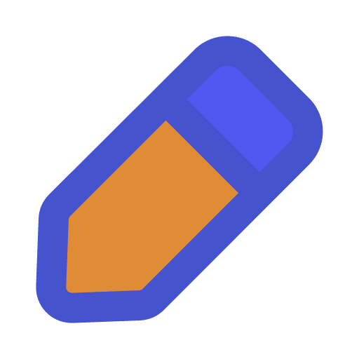 Pencil create draw education icon Pencil create draw education icon
