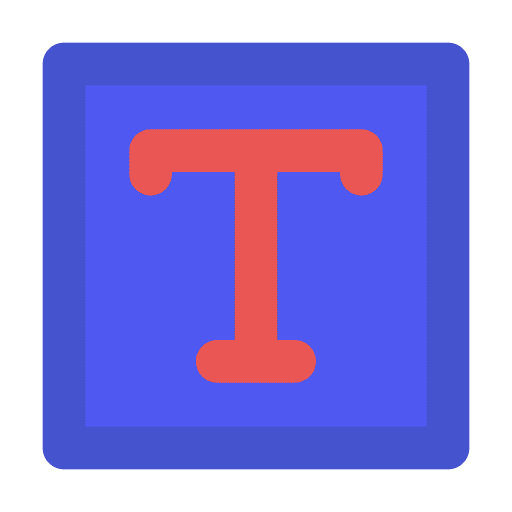 Type design type formatting icon Type design type formatting icon