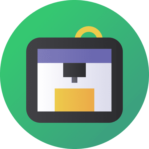 3d printer electronics technology industry icon