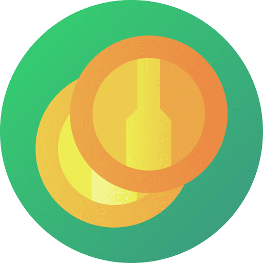 Cryptocurrency pay purchase payment icon