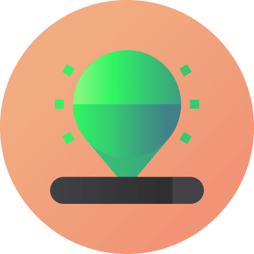 Hologram technology 3d hologram 3d modeling icon