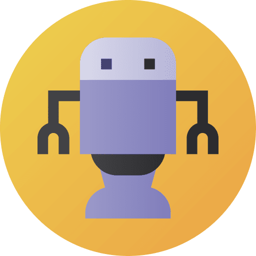 Robot science fiction robot humanoid icon