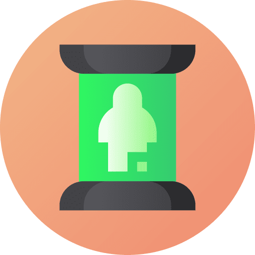 Teleportation futuristic science fiction miscellaneous icon