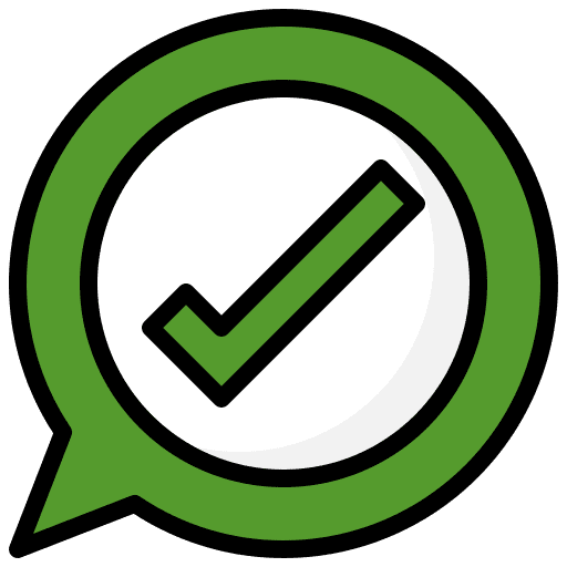 Accepted check circle business and finance tick icon
