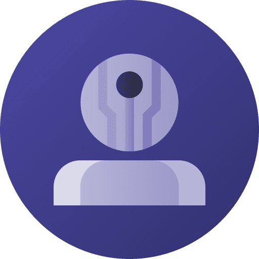 Autonomous humanoid autonomous avatar icon