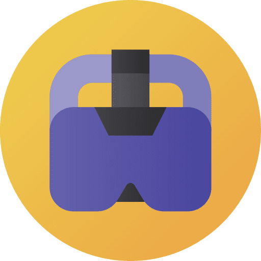 Vr glasses virtual reality electronics augmented reality icon