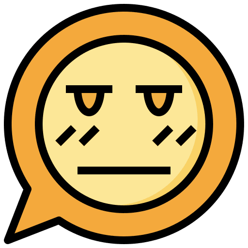 Neutral business and finance face neutral icon Neutral business and finance face neutral icon