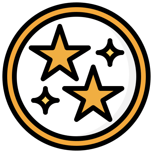 Star shine interface star icon Star shine interface star icon