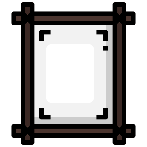 Frame picture furniture and household photo frame icon Frame picture furniture and household photo frame icon
